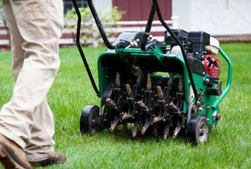 Aeration - Sign Up Now for October (Fescue Grass) Application!